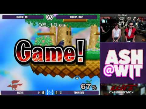 JustJoe (Falco) vs Tempo | Vro (Marth) - ASH@WIT #117 Melee Winner's Finals