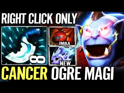 ULTRA TANKY Ogre Magi 2nd Items Heart + Overwhelming Blink 7K HP 100% Impossible to Stop Him DotA 2
