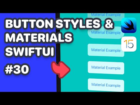 SwiftUI New Button Styles And Materials in SwiftUI (SwiftUI Button Styles, SwiftUI Materials) thumbnail