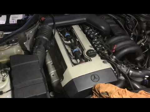 Mercedes-Benz e320 320E crankshaft sensor m104 engine issue not starting volant position sensor
