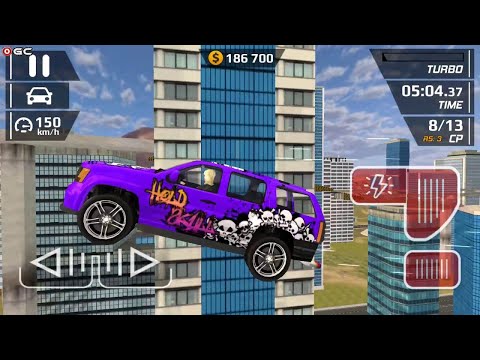 Smash Car Hit - American US Car Driving Simulator Stunt Ramp #9 Android IOS Gameplay Farux Games