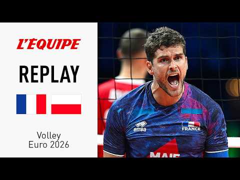 Euro Volley 2026 : Le replay intégral de la finale entre la France et la Pologne