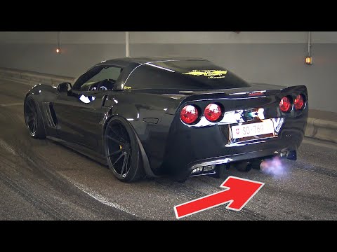 TUNED CARS Leaving Car Meet Through Tunnel 💥 | INSANE Burnouts & Accelerations 💨
