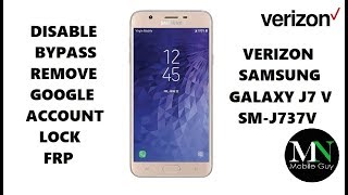 Disable Bypass Remove Google Account Lock FRP on Verizon Samsung Galaxy J7 V!