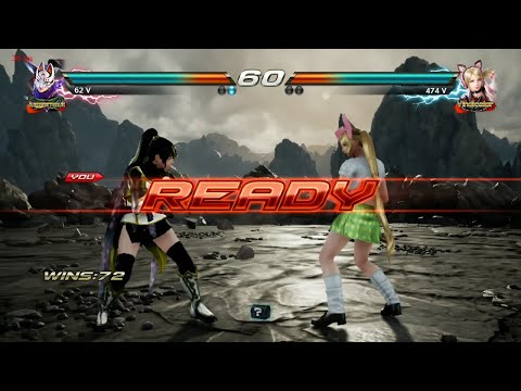 508_4 Kunimitsu ryona VS Josie ryona - Tekken 7 ( Anakin x24 ) sin Grafica