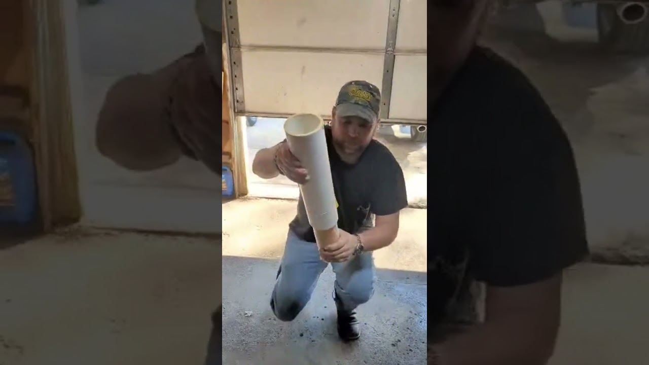 Unmolding PVC pipe Cold Process Soap unmolding. #shorts #coldprocesssoap #soapmaking