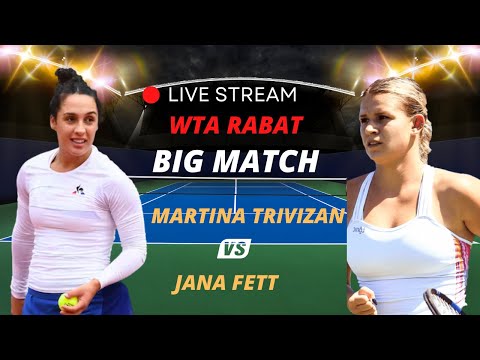 WTA LIVE Martina Trevizan  VS  Jana Fett  WTA Rabat 2023 TENNIS MATCH PREVIEW STREAM