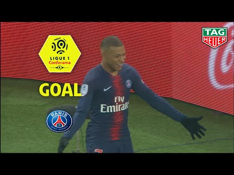 Goal Kylian MBAPPE (38') / Paris Saint-Germain - EA Guingamp (9-0) (PARIS-EAG) / 2018-19