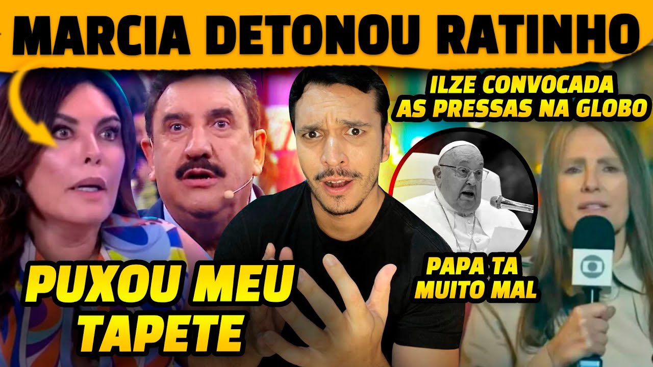 🚨Márcia Goldschmidt detona o Ratinho expõe podres do SBT + Ilze Scamparini é convocada às pressas