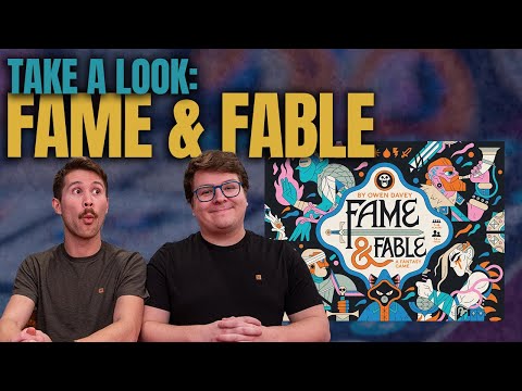 Fame and Fable | Your Adventure Will Never Be The Same | Kickstarter Board Game Preview