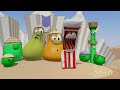 YouTube Poop VeggieTales 12 Stories In One Part 5