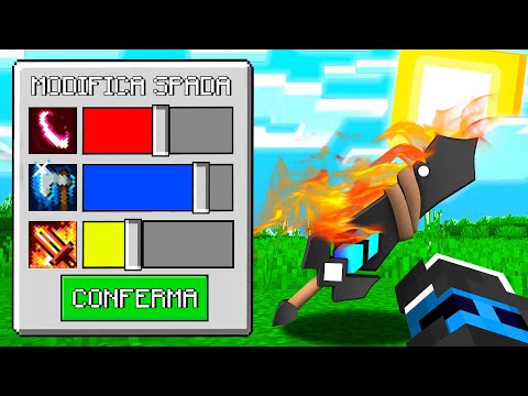 HO MODIFICATO LA MIA NUOVA SPADA MODDATA - MINECRAFT ITA