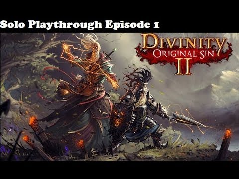 Divinity: Original Sin II - Solo Gameplay Playthrough [Part 1]