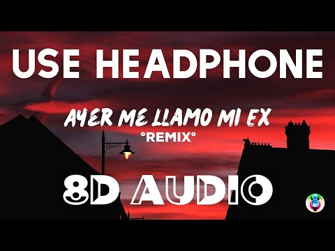 KHEA, Natti Natasha, Prince Royce - Ayer Me Llamó Mi Ex Remix (8D AUDIO) ft. Lenny Santos