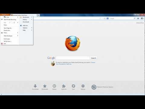 How to set Firefox Homepage