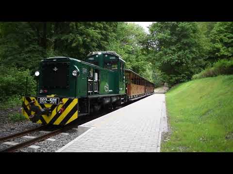 2022.06.13 16:00 Lillafüred-Garadna vonatozás a felújított vonalon - LÁEV