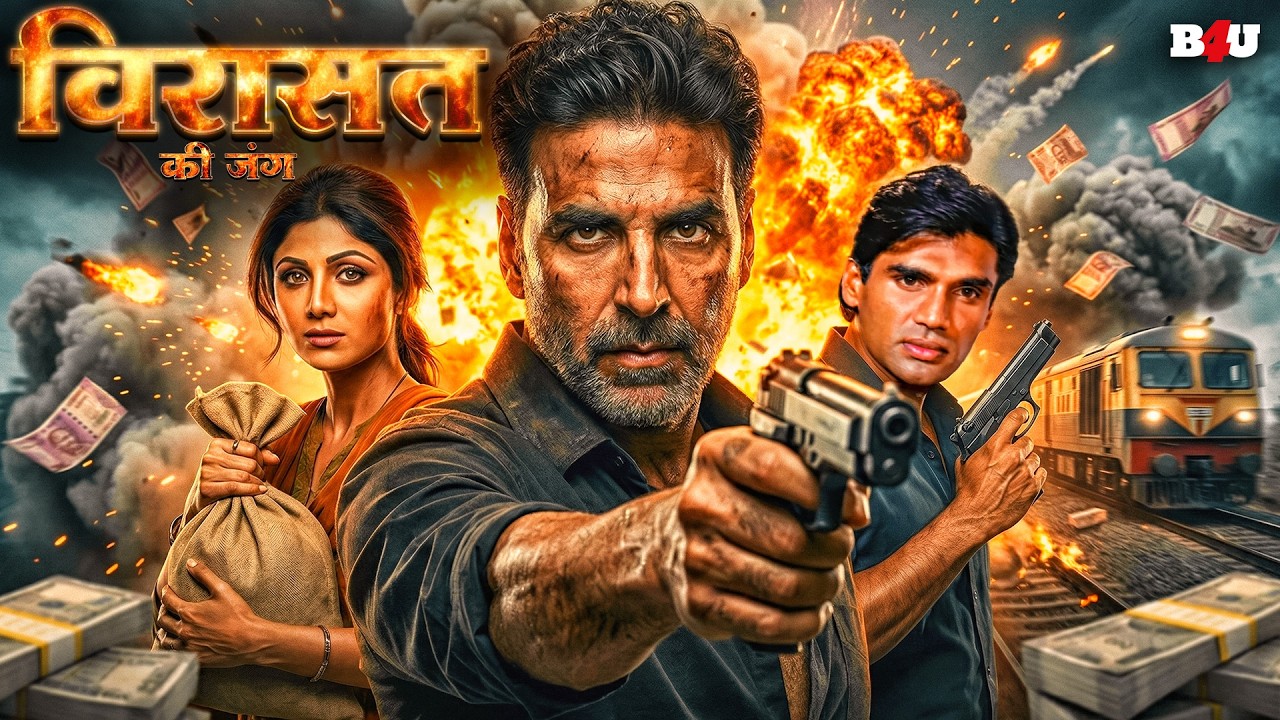 विरासत की जंग हिंदी मूवी - अक्षय कुमार और सुनील शेट्टी