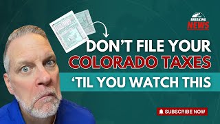 Don't File Your Colorado Taxes Until You Watch This.