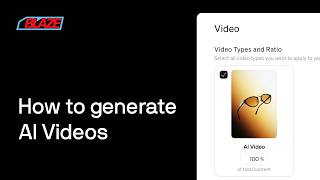 How to Generate AI Videos