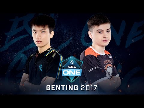 Dota2 - Virtus.pro vs. Newbee - Group A UB [Game 3] - ESL One Genting 2017