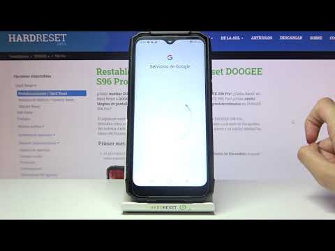 Cómo añadir y eliminar cuenta de Google en DOOGEE S96 Pro - administrar cuentas