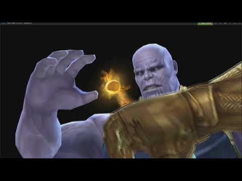 MFF: Thanos monster in Timeline Battle (autoplay)