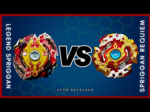 LEGEND SPRIGGAN.7.Mr vs SPRIGGAN REQUIEM.0.Zt | ON REAL LIFE BEYBLADE STADIUM