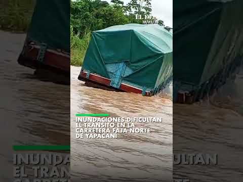 Inundaciones en Yapacaní