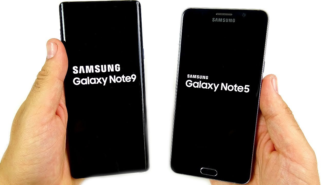 Galaxy Note 9 vs Galaxy Note 5 Speed Test!