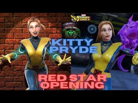Red Star opening for Kitty Pryde. I get a good upgrade that I needed -Marvel Strike Force