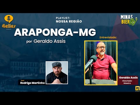 ARAPONGA -  MG por Geraldo Assis. Conheça tudo sobre a história e a cultura de Araponga.