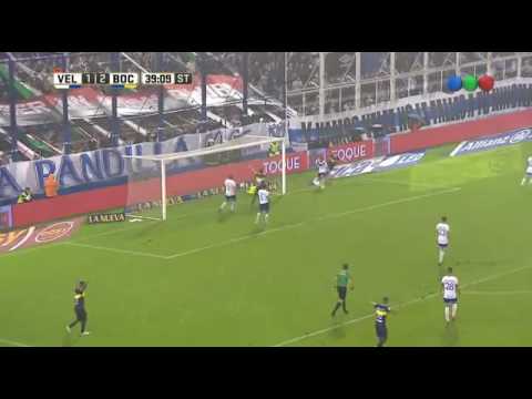 GOL DE PAVÓN -(1-3)- Vélez Sarsfield vs Boca Juniors. Primera División 2017