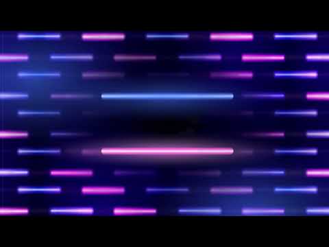 LOOP NEON Pink Purple Abstract Background Video Simple Lines Pattern - Motion 4k Screensaver