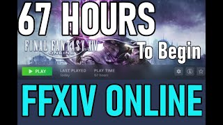 67 HOURS to Begin Final Fantasy XIV Online - Unlocking the Dark Knight + Heavensward
