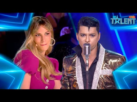 This imitator's GREAT TRIBUTE to Elvis Presley | Auditions 10 | Spain's Got Talent 7 (2021)