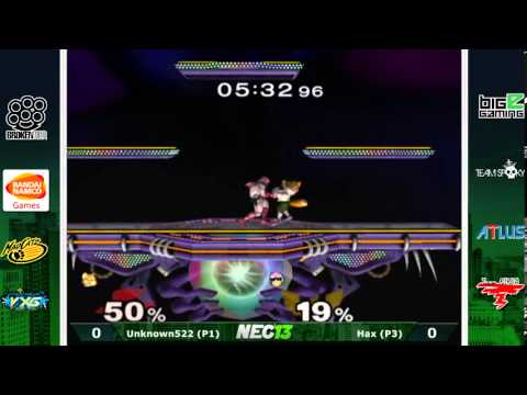 NEC 13 - Ryan Ford (Fox, Falco) Vs. Hax (Captain Falcon) - Losers Finals