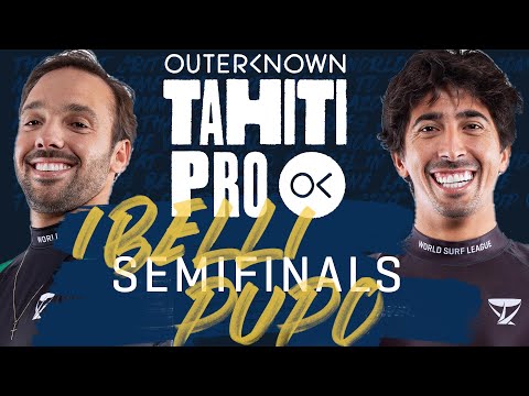 Caio Ibelli vs Miguel Pupo | Outerknown Tahiti Pro - Semifinals Heat Replay