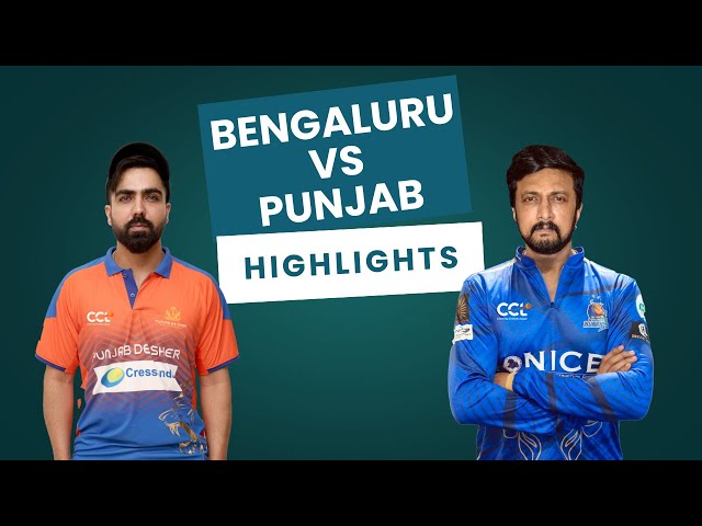 FINAL – Bengaluru vs Punjab | Kichcha Sudeep, Harrdy Sandhu | Cricket Highlights | CCL 2025