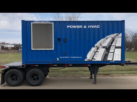 2005 Cummins DFEK 500 kW rental grade diesel generator QSX15-G9 EPA Tier 3 engine 6501 Hrs-CSDG 2854