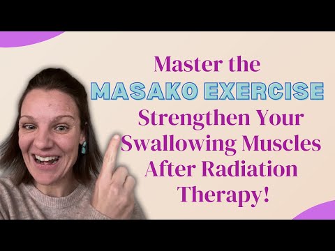 Master the Masako Exercise: Strengthen Your Swallowing Muscles After Radiation Therapy!