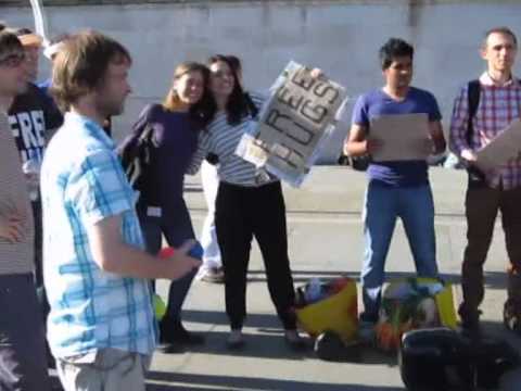 Free Hugs Freeze 2 London