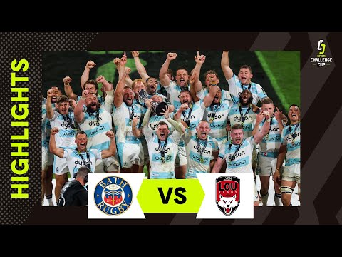 Instant Highlights - Bath Rugby v Lyon Olympique Universitaire Final | EPCR Challenge Cup 2024/25