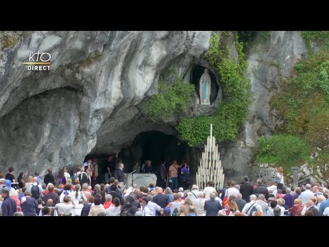 Chapelet du 5 juin 2022 à Lourdes