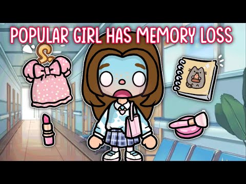 Popular Girl Gets *MEMORY LOSS* 🧠 || *WITH VOICE* 🎙️|| Toca Boca TikTok Roleplay 🩵🌈