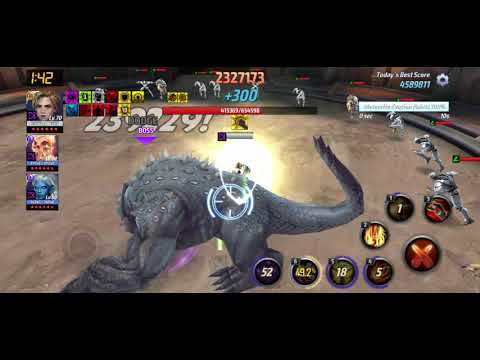 Captain Marvel ABX 4.7mil Universal Hero day. I Marvel Future Fight