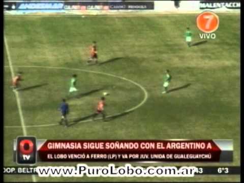 www.PuroLobo.com.ar:  Gimnasia (MZA) 2 - Ferro (La Pampa) 1 - Reducido - Argentino B 2012/13