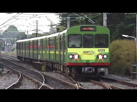 IE 8100 Class Dart Train number 8129 - Howth Junction Station, Dublin