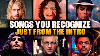 100 SONGS YOU RECOGNIZE JUST FROM THE INTRO!