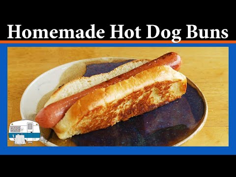 How to bake New England style hot dog buns