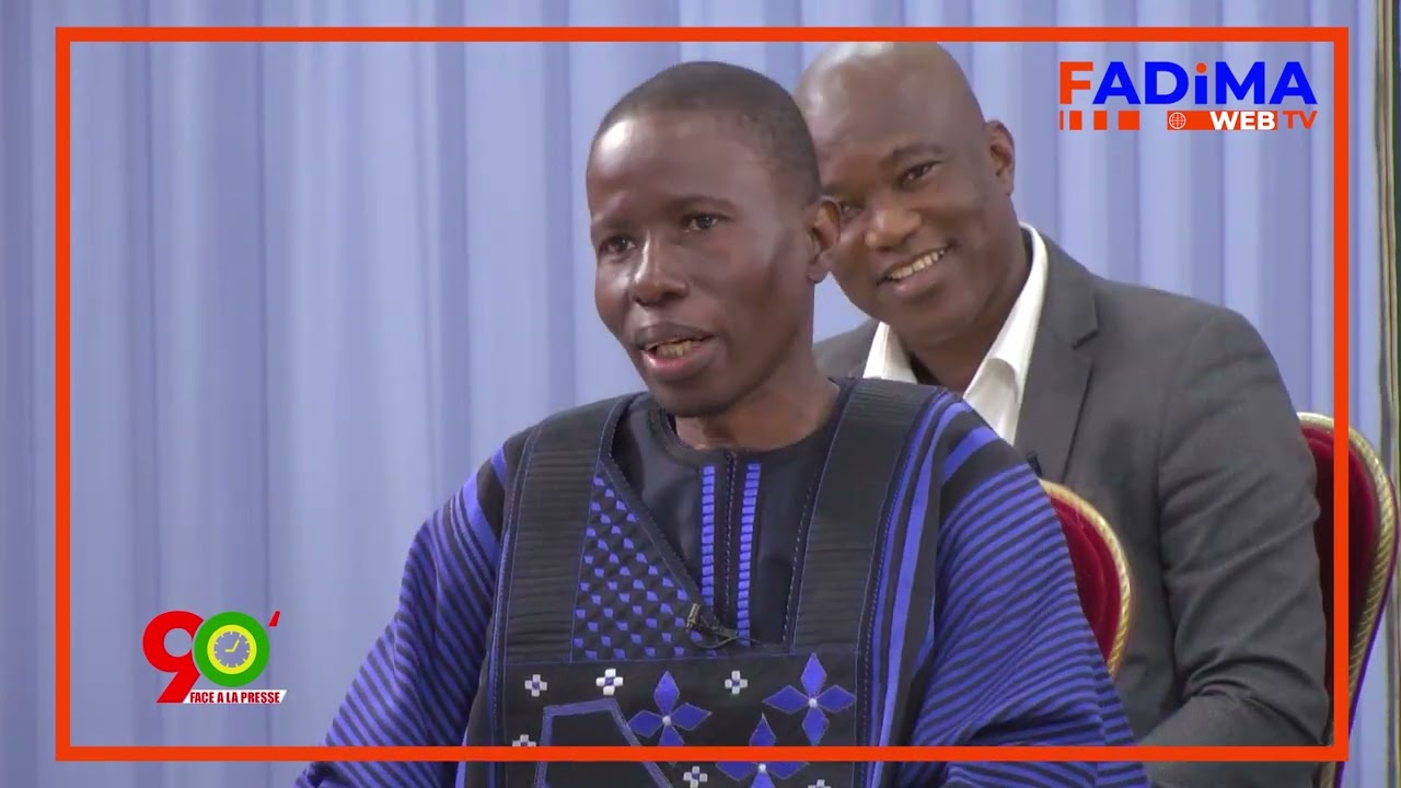 Le capitaine Ibrahim Traoré face à la presse nationale et internationale 